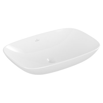 Lavoar pe blat Villeroy & Boch Loop & Friends, dreptunghiular, 62×42 cm, alb